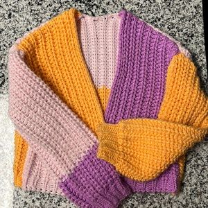 Crocheted Cardigan- Size S